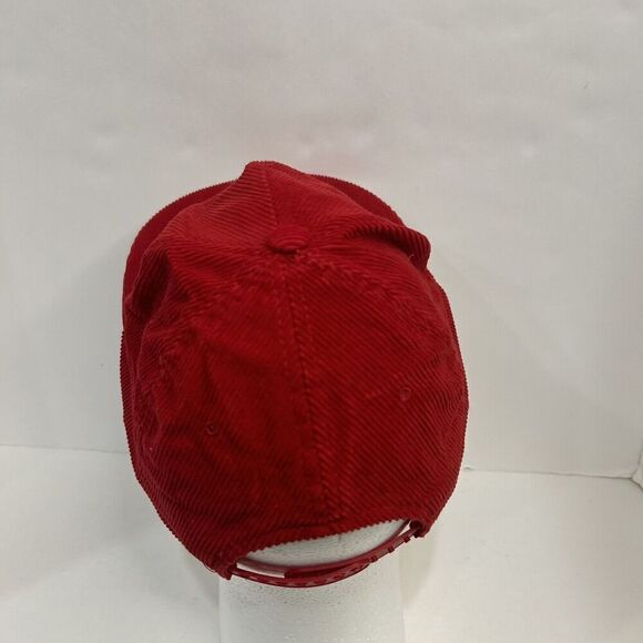 RARE! Vintage Hershey Chocolate BAR NONE Advertisement Hat Cap Corduroy Snapback - Picture 4 of 8